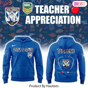 Canterbury-Bankstown Bulldogs Nurses 2025 Design Hoodie – Blue
