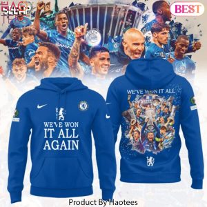 Chelsea F.C UEFA Conference League Winners 2025 – Weve Won It All Again Design Hoodie