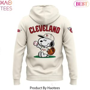Cleveland Guardians Sweet Snoopy Design Hoodie