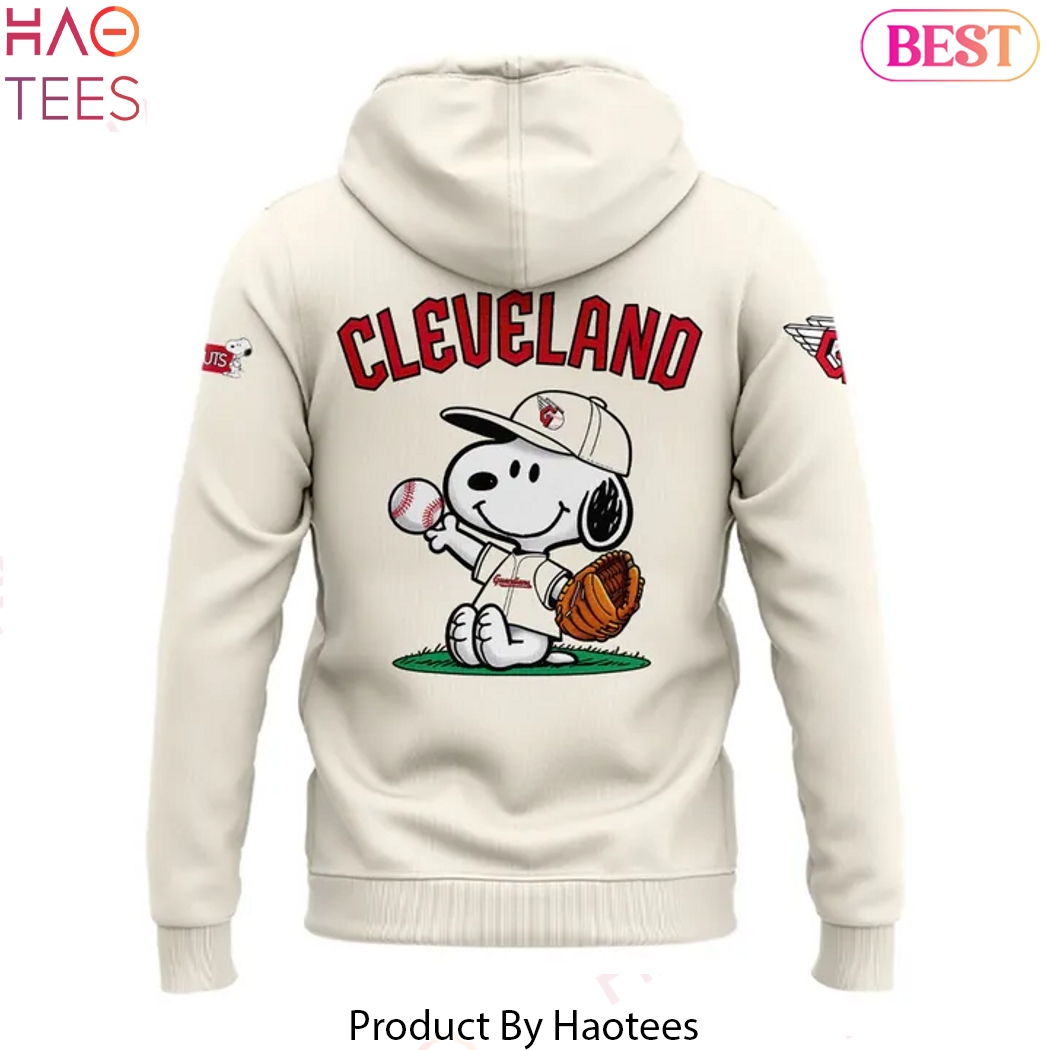 Cleveland Guardians Sweet Snoopy Design Hoodie Cleveland Guardians Sweet Snoopy Design Hoodie