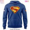 Cleveland Guardians x Superman Blue Design Hoodie