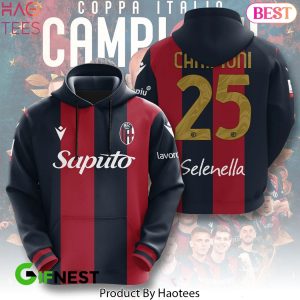 Coppa Italia Campioni 2025 Design Design Hoodie