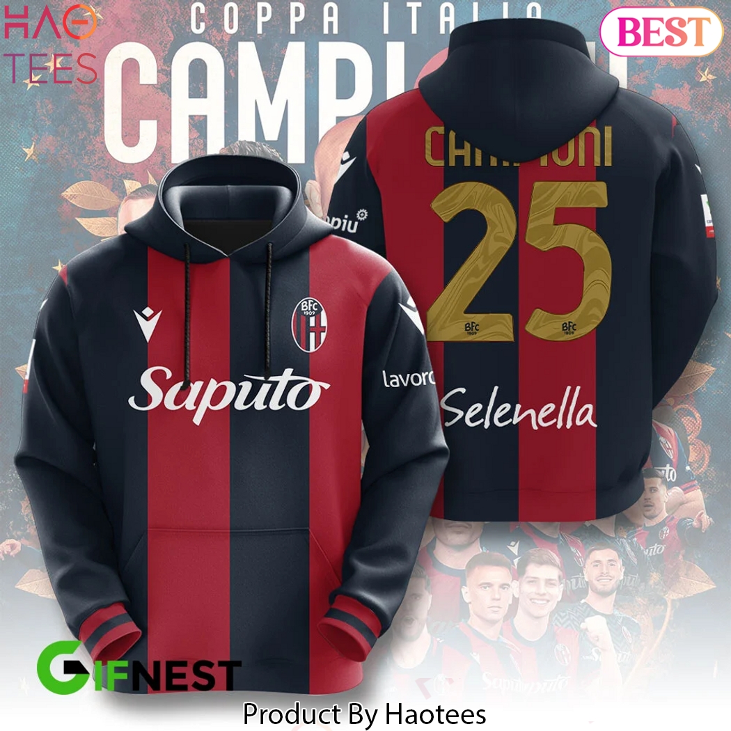 Coppa Italia Campioni 2025 Design Design Hoodie Coppa Italia Campioni 2025 Design Design Hoodie