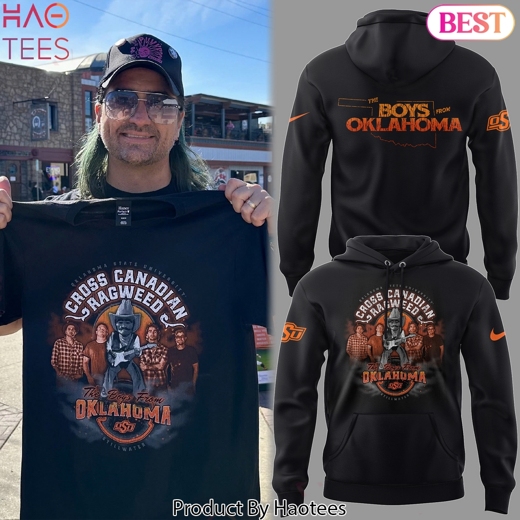 Cowboys The Boys From Oklahoma Hoodie - Black Cowboys The Boys From Oklahoma Hoodie - Black