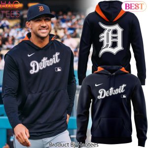 Detroit Tigers Season 2025 Black Hoodie Detroit Tigers Season 2025 Black Hoodie