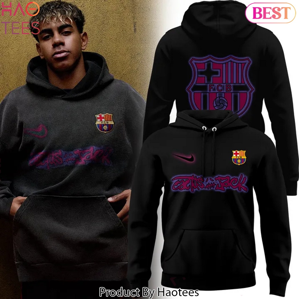 FC Barcelona x Travis Scott 2025 Design Hoodie FC Barcelona x Travis Scott 2025 Design Hoodie