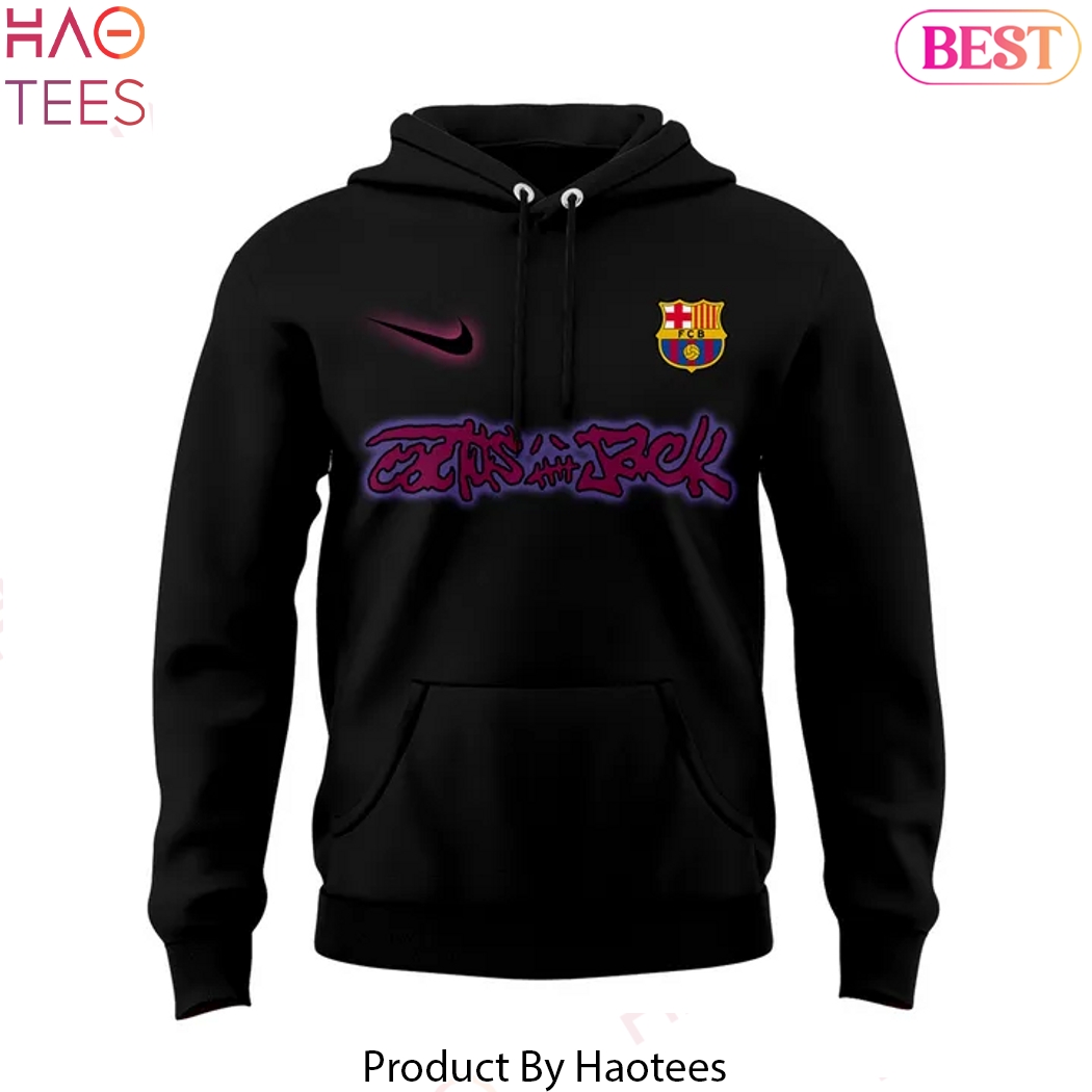 FC Barcelona x Travis Scott 2025 Design Hoodie FC Barcelona x Travis Scott 2025 Design Hoodie