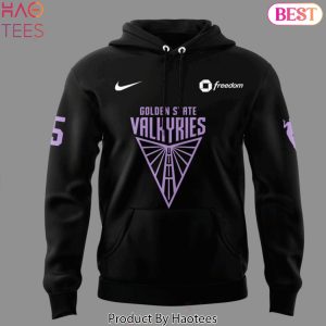 Golden State Valkyries Basketball 25 Black Design Hoodie