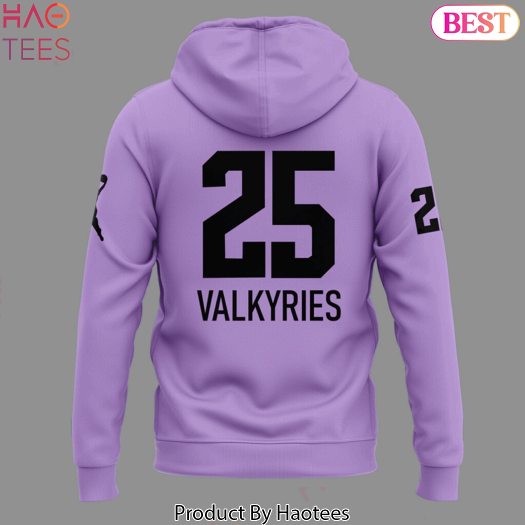 Golden State Valkyries Basketball 25 Design Hoodie - Purple Golden State Valkyries Basketball 25 Design Hoodie - Purple