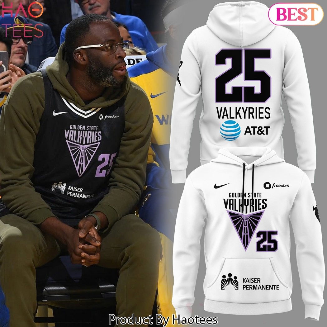 Golden State Valkyries Basketball 25 Design Hoodie - White Golden State Valkyries Basketball 25 Design Hoodie - White
