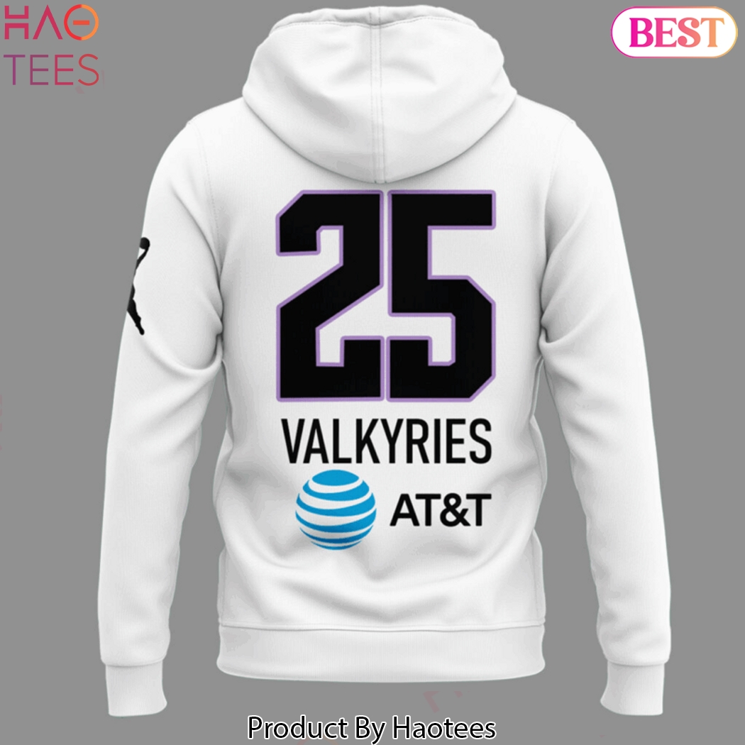 Golden State Valkyries Basketball 25 Design Hoodie - White Golden State Valkyries Basketball 25 Design Hoodie - White