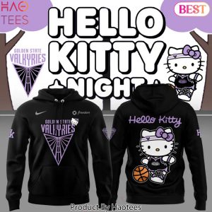 Golden State Valkyries Kitty 2025 Black Design Hoodie