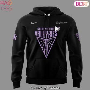 Golden State Valkyries Kitty 2025 Black Design Hoodie