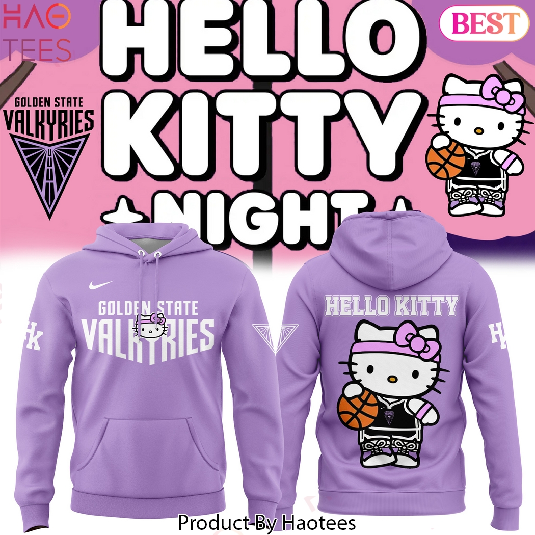 Golden State Valkyries Kitty 2025 Purple Design Hoodie Golden State Valkyries Kitty 2025 Purple Design Hoodie