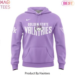 Golden State Valkyries Kitty 2025 Purple Design Hoodie