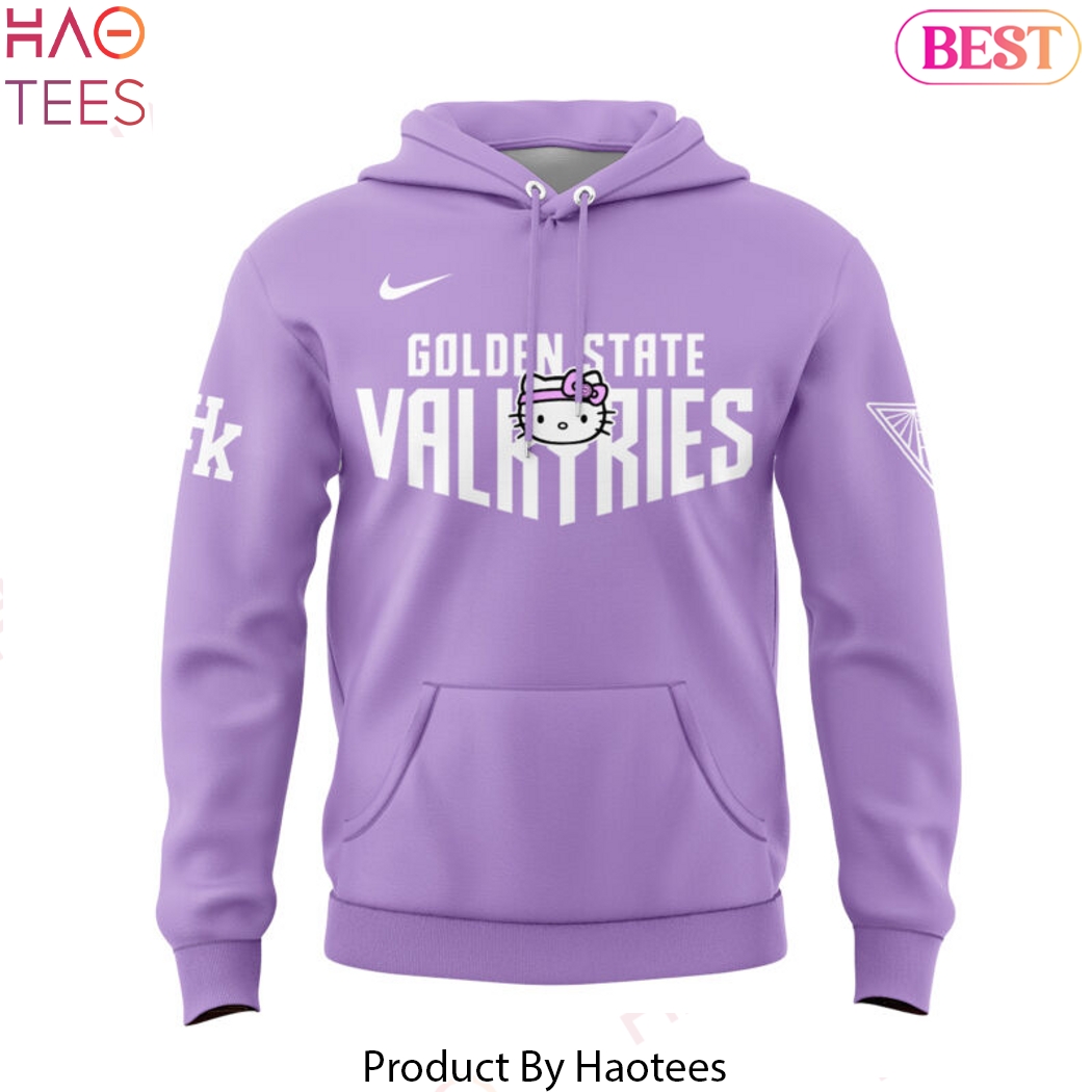 Golden State Valkyries Kitty 2025 Purple Design Hoodie Golden State Valkyries Kitty 2025 Purple Design Hoodie