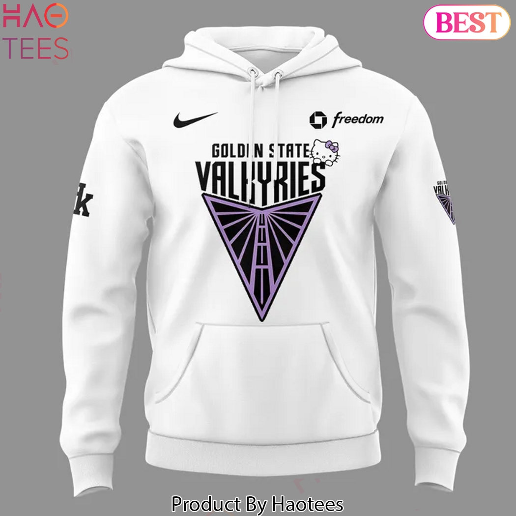Golden State Valkyries Kitty 2025 White Design Hoodie Golden State Valkyries Kitty 2025 White Design Hoodie