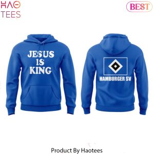 Hamburger SV Jesus Is King Design Hoodie – Blue