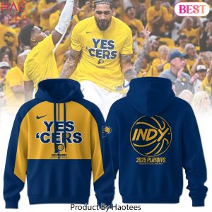 Indiana Pacers Yes Cers 2025 Playoffs Design Hoodie