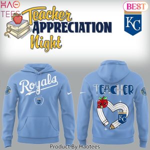 Kansas City Royals Teacher Night Blue Hoodie