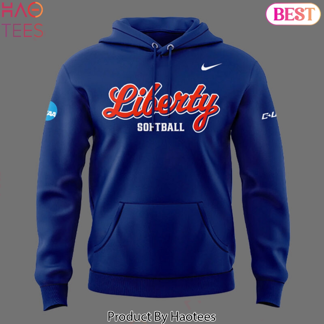Liberty Lady Flames Softball 2025 Blue Design Hoodie Liberty Lady Flames Softball 2025 Blue Design Hoodie