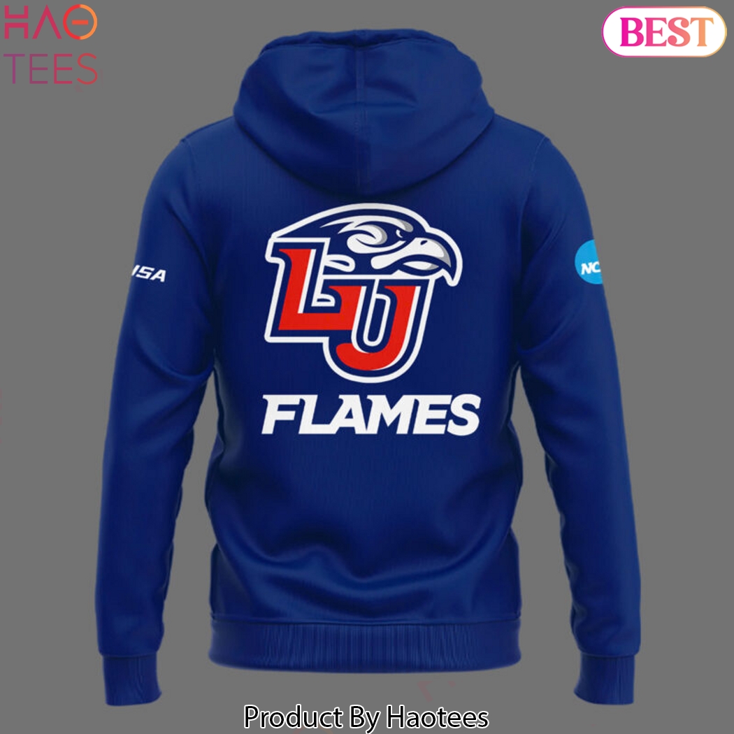 Liberty Lady Flames Softball 2025 Blue Design Hoodie Liberty Lady Flames Softball 2025 Blue Design Hoodie