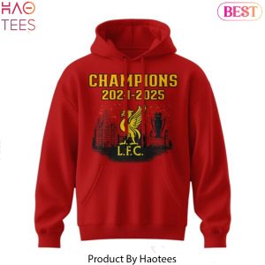 Liverpool EPL Champions 2024-2025 The Reds Rise Again Design Hoodie