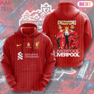 Liverpool Premier League Champions 2025 Design Hoodie