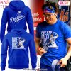 Los Angeles Dodgers Safety First Design Hoodie – Blue