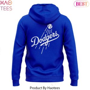 Los Angeles Dodgers Safety First Design Hoodie – Blue