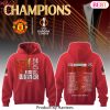 Manchester United 2025 UEFA Europa League Champions Design Hoodie