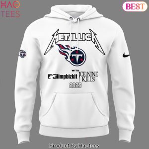 Metallica M72 World Tour Tennessee Titans Design Hoodie