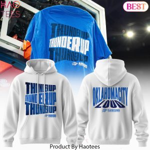 Oklahoma City Thunder Loud 2025 Playoff Design Hoodie