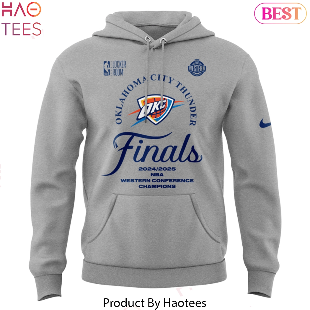 Oklahoma City Thunders Western Conference Champs Finals 2025 Design Hoodie Oklahoma City Thunders Western Conference Champs Finals 2025 Design Hoodie