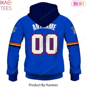 Personalized Oklahoma City Thunder 2025 Design Hoodie