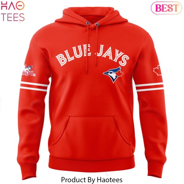 Personalized Toronto Blue Jays Canada Day 2025 Design Hoodie