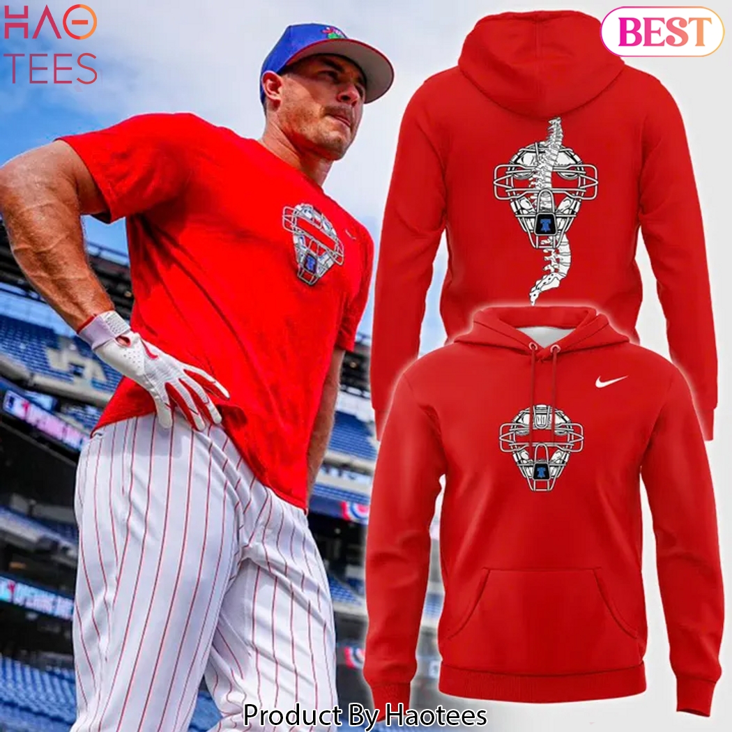 Philadelphia Phillies 2025 Red Design Hoodie Philadelphia Phillies 2025 Red Design Hoodie