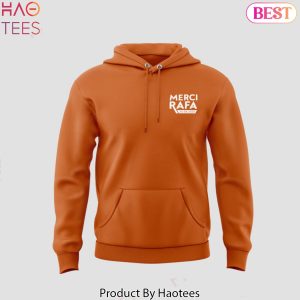 Rafael Nadal 2021-2025 Vamos Rafa Thank You For The Memories Signature Design Hoodie – Orange