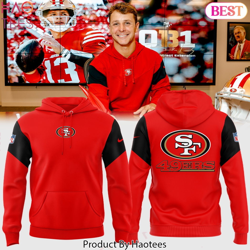 San Francisco 49ers 2025 Design Red Hoodie San Francisco 49ers 2025 Design Red Hoodie