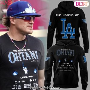 Shohei Ohtani The Legend Of Los Angeles Dodgers Design Hoodie