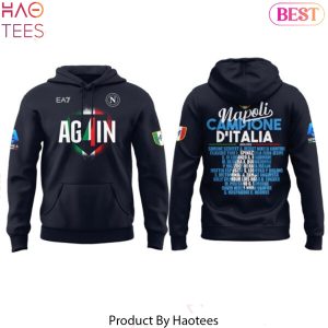 SSC Napoli Campione D Italia 2024-2025 Design Hoodie
