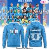 SSC Napoli Campione D Italia 2025 Design Hoodie SSC Napoli Campione D Italia 2025 Design Hoodie