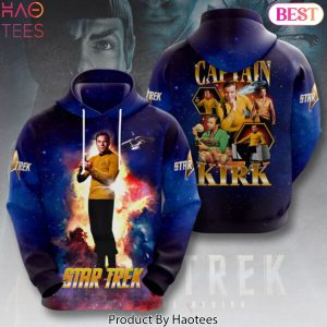 Star Trek Captain Kirk 2025 Hoodie