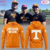 Tennessee Volunteers Baseball Jesus Won 2025 Design Hoodie