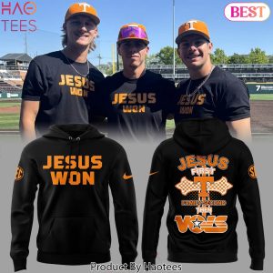 Tennessee Volunteers Baseball Jesus Won 2025 Jesus First Family Second Then Vols Design Hoodie