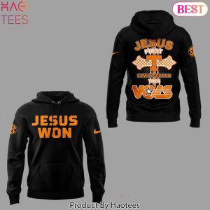 Tennessee Volunteers Baseball Jesus Won 2025 Jesus First Family Second Then Vols Design Hoodie