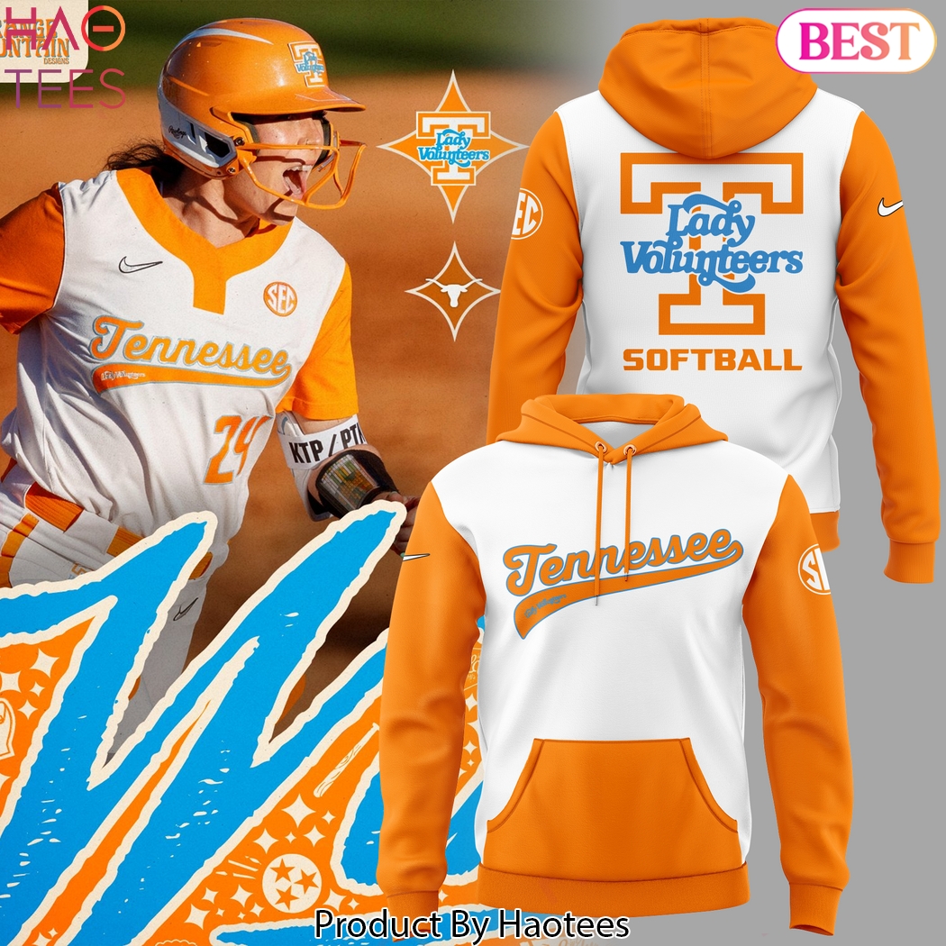 Tennessee Volunteers Lady Softball 2025 Design Hoodie - Orange Tennessee Volunteers Lady Softball 2025 Design Hoodie - Orange