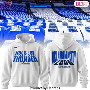 The 2025 Oklahoma City Thunder Playoff – House Of Playoff 2025 Thunder Design Hoodie
