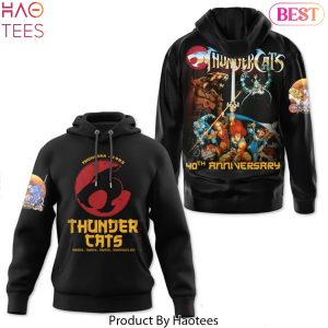 Thundera 1985 Thunder Cats 40th Anniversary Design Hoodie