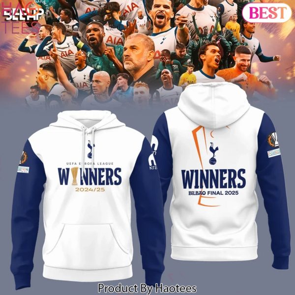Tottenham Hotspur – UEFA Europa League Champions 2025 Winners Design Hoodie